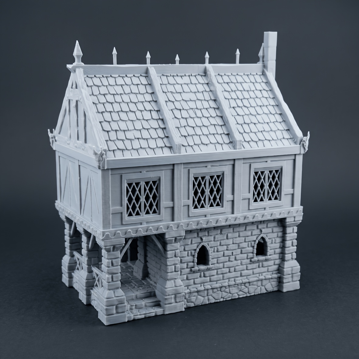 Timberhold Cottage Miniature for Tabletop Games